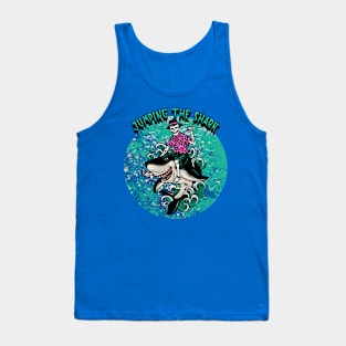 Jumping The Shark Graphic Tank Top